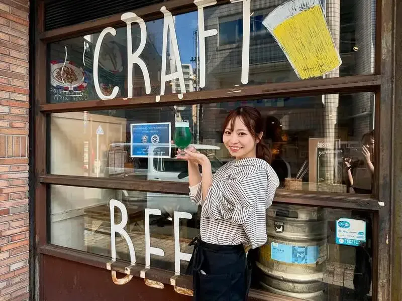 クラフト ビア マーケット アトレ吉祥寺店で城端麦酒「グレートブルー」提供中