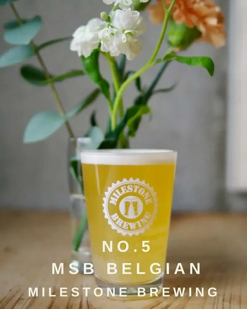 Milestone Brewing Higashikakogawa Brewery Highlights No.5 “MSB BELGIAN”