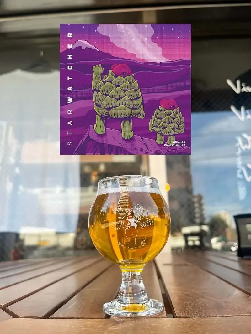 蒲田のBar FUKUROでWest Coast Brewing『Starwatcher』が開栓