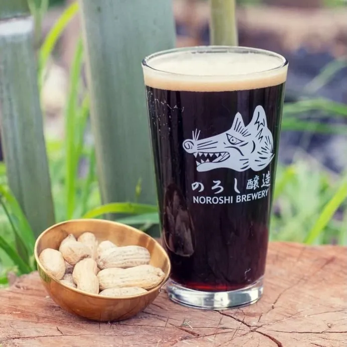 KARAKURIでのろし醸造『Peanuts Porter (Nitro)』開栓　千葉産ピーナッツ香る限定ポーター