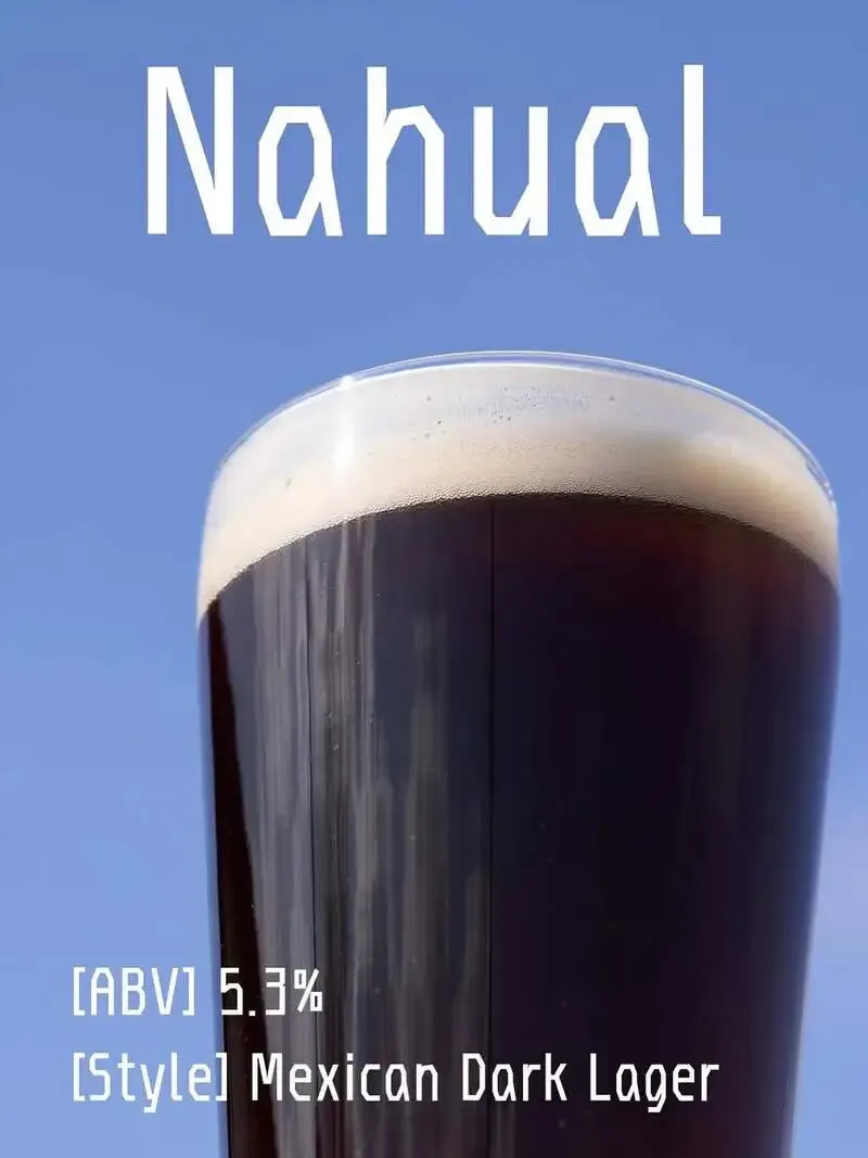 アンドビール勝沼醸造所、Mexican Dark Lager「Nahual」を順次リリース
