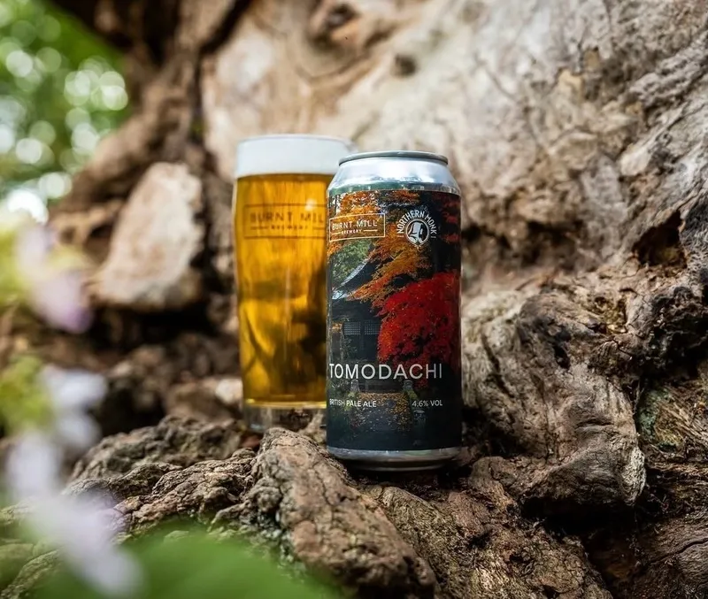 Beer Stand Amber Rondo taps Burnt Mill x Northern Monk's Tomodachi