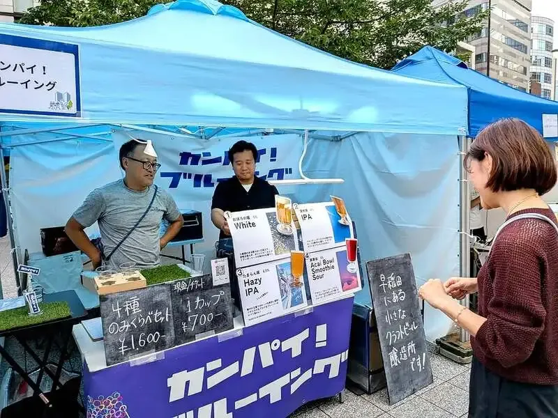 ビビビ。が御茶ノ水「ワテラス クラフトビールマルシェ2026」を訪問