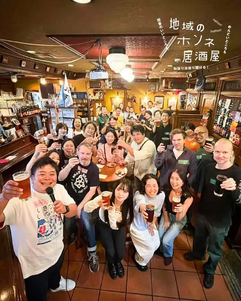 五反田のThe Graftonで日高村ファン大交流会、BRAVE & BRAWのクラフトビール飲み放題