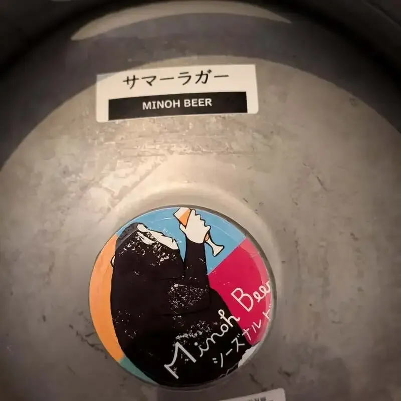 横須賀・Craft Beer 2 TAPSで箕面ビール「サマーラガー」開栓