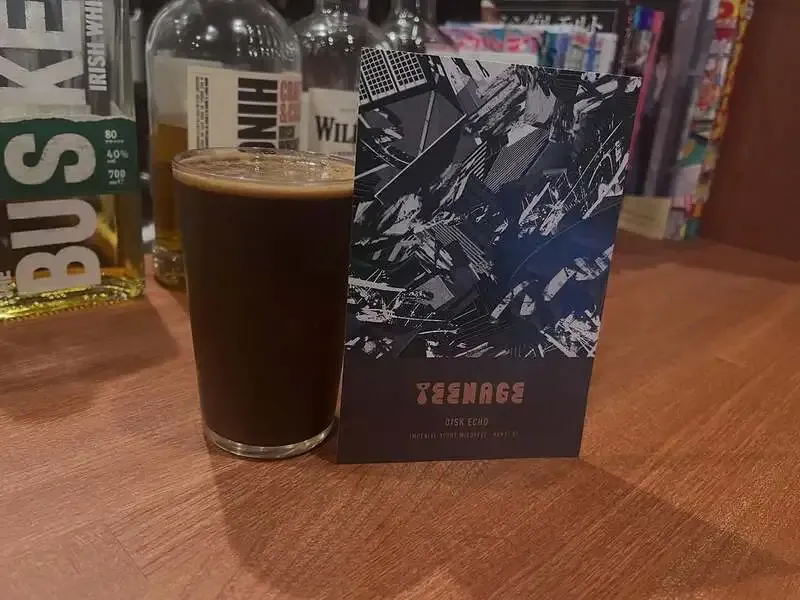 beer bar greedyにTeenage Brewing『ディスクエコー』が開栓