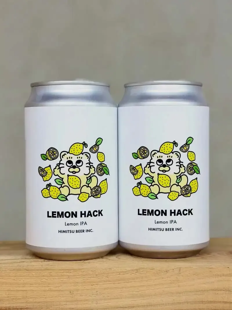 ひみつビール、地元の神社祭りの夏に合わせたレモンIPA『LEMON HACK』を紹介