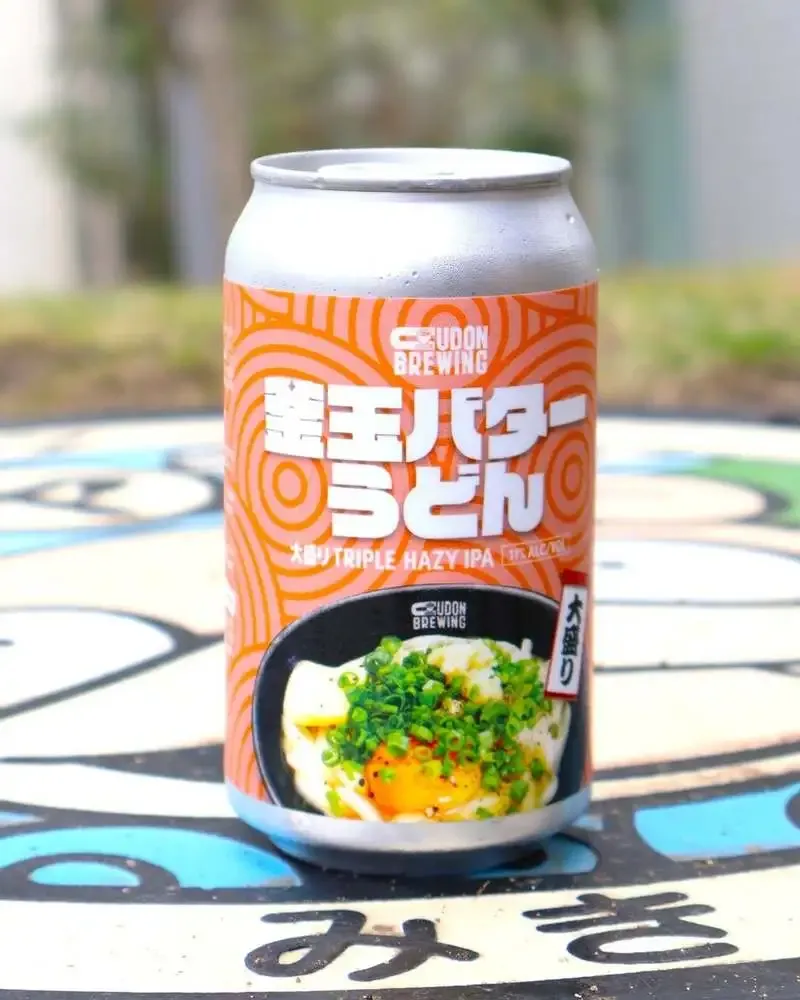 せとうちブルワリー、釜玉バターうどん着想の11%TRIPLE HAZY IPAを発売