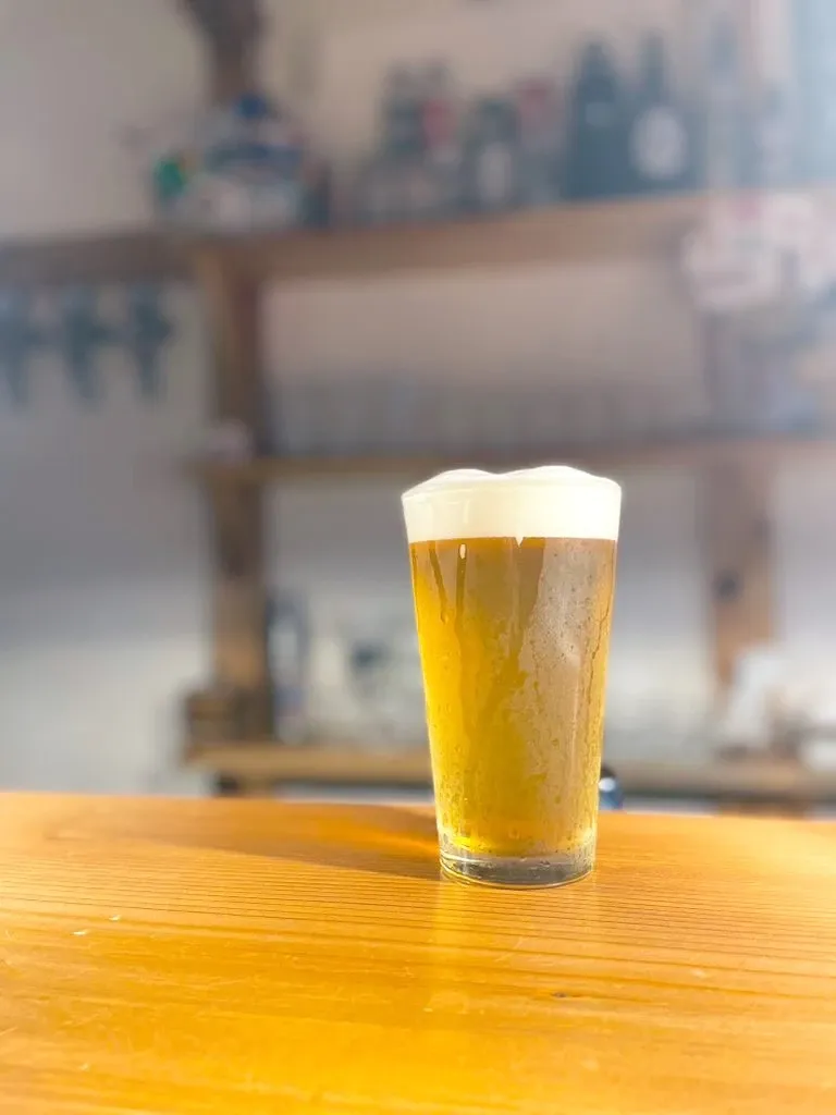GRANDPA FISH & CHIPS in Kameido taps VATTEN BREWING's CORN Crispy / Light Beer