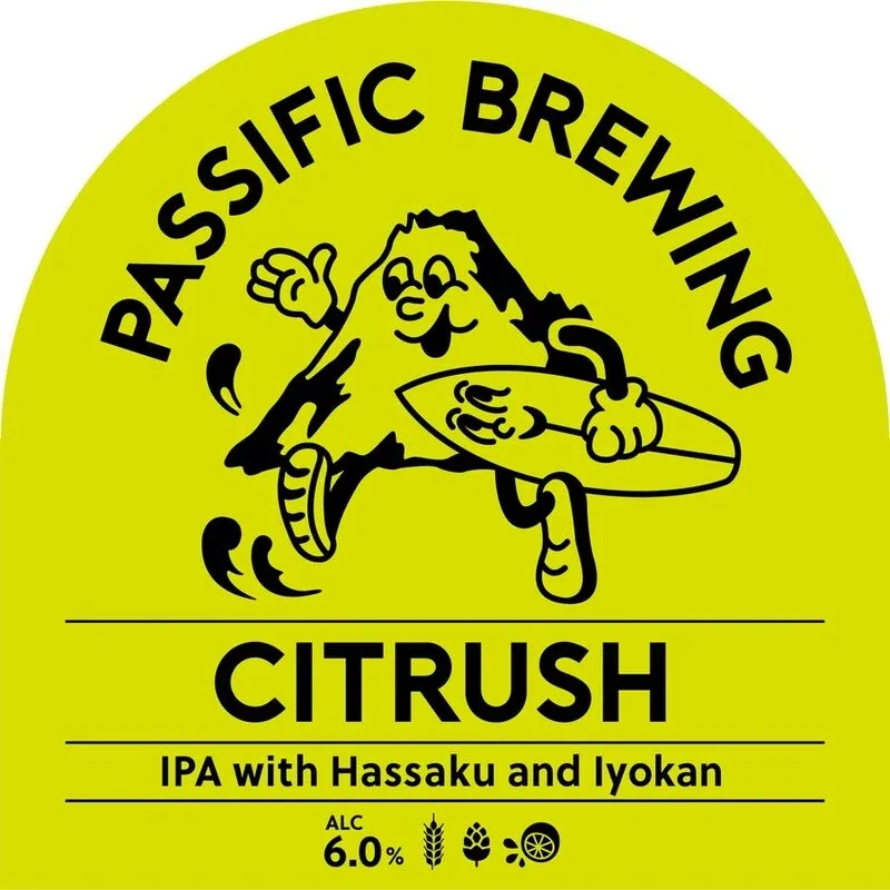 茅ケ崎のHOP MANでPassific Brewing「Citrush」を新規開栓