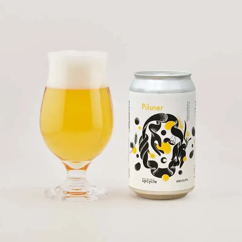 Better life with upcycle、ジャーマンスタイルの缶ビール「Pilsner」を発売