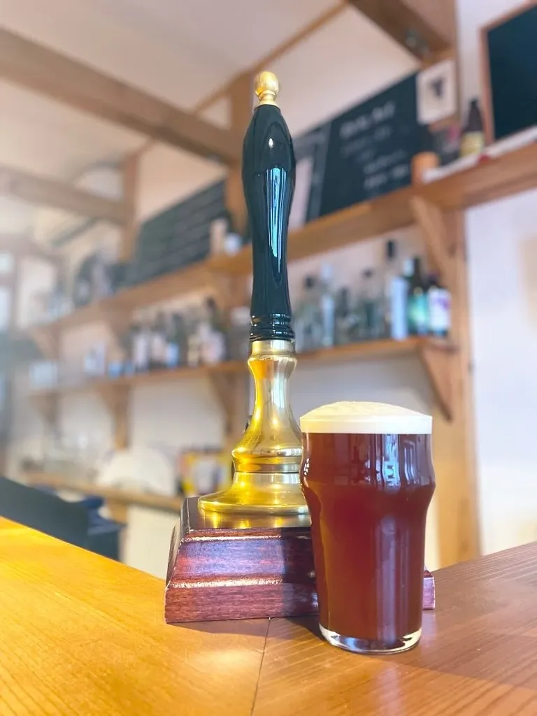 GRANDPA FISH & CHIPS in Kameido taps South Aizu Mountain Brewing's '100'