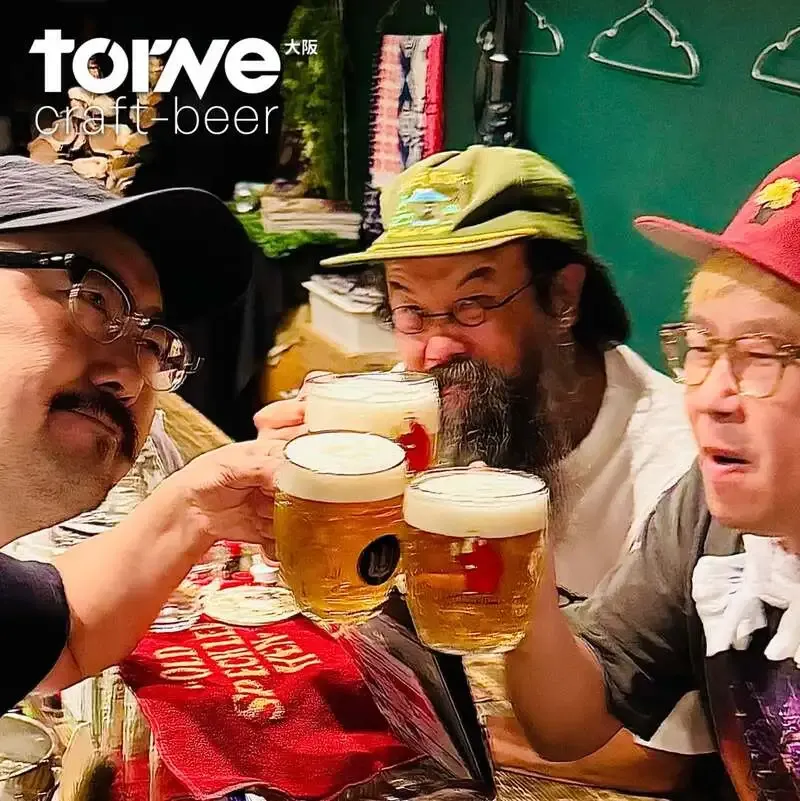 大阪・torne_craftbeerでFair Isle BrewingのNels開栓　びっくり亭肉炒めも復活