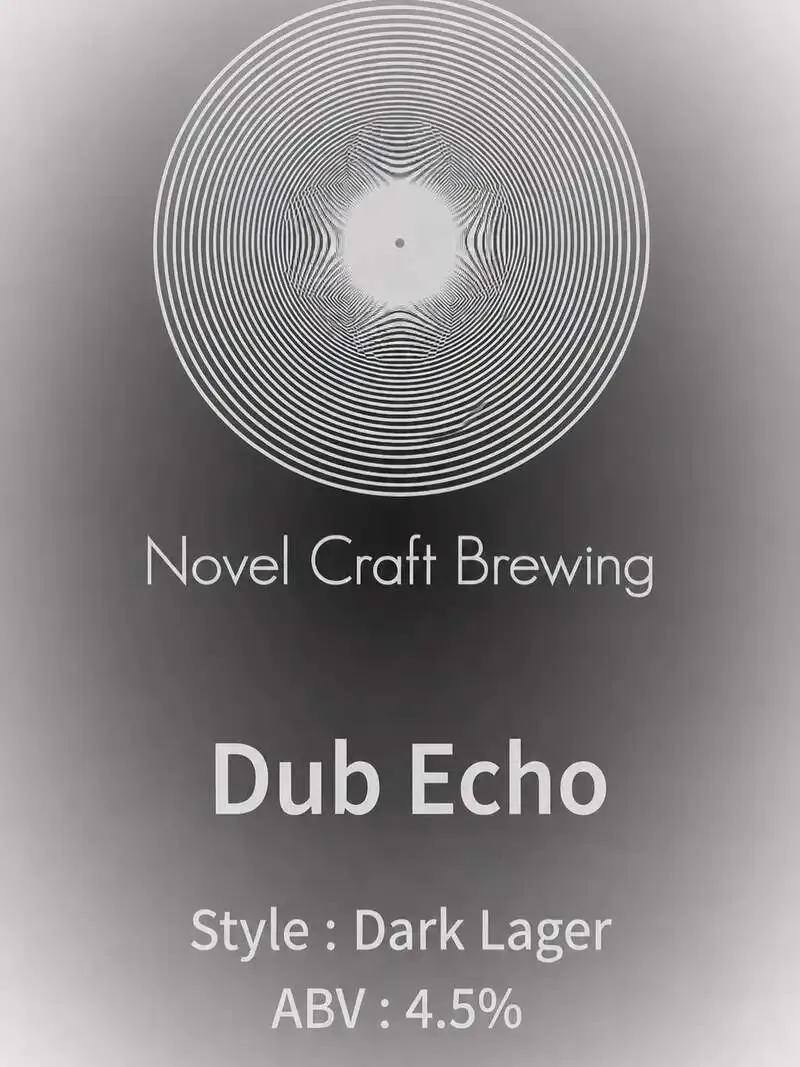 ノベルクラフトブルーイング、ダークラガー「Dub Echo」をボトルリリース