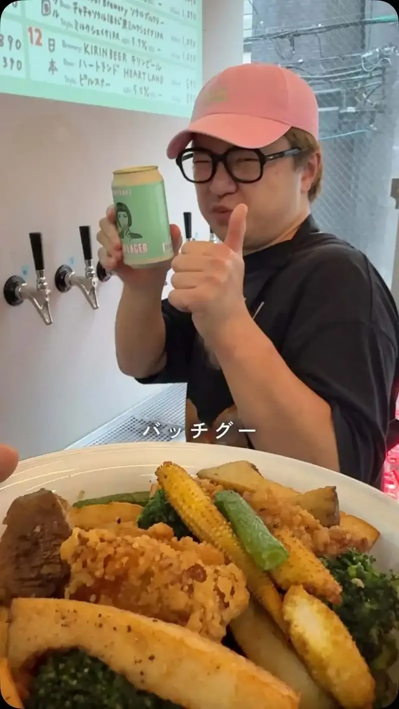 XIXI TOKYO Pairs Nomcraft Brewing's NEON LAGER with Taiwanese Fried Chicken