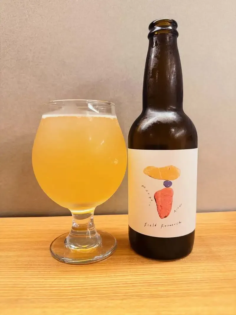 久我山のMountain River Breweryで『フィールドリサーチ 辺塚だいだい』開栓