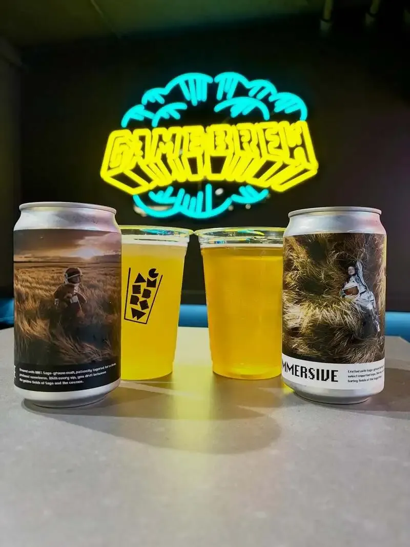 GAME BREW、定番ゴールデンエール『CONTINUE?』6本セットを案内