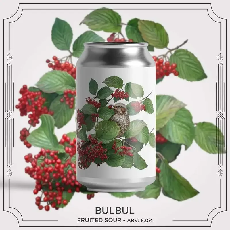 Inkhorn BrewingでVertereコラボ「Bulbul」開栓、春向けフルーツサワー