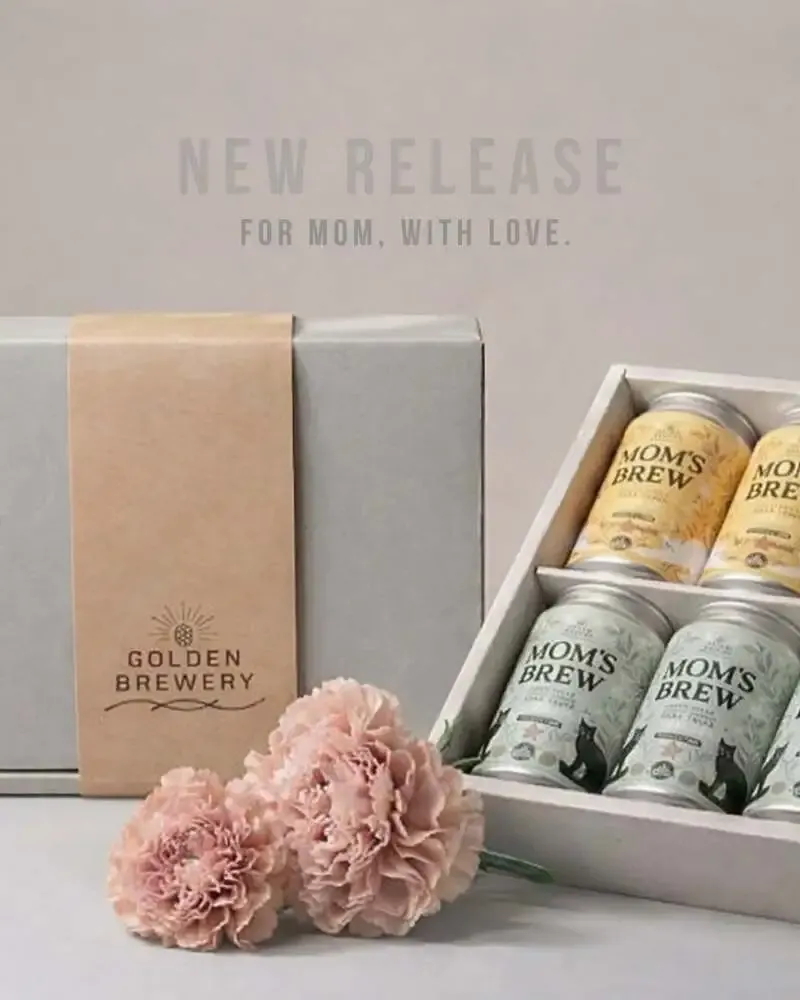 ゴールデンブリュワリー、母の日向けノンアルギフト『MOM'S BREW』を発表