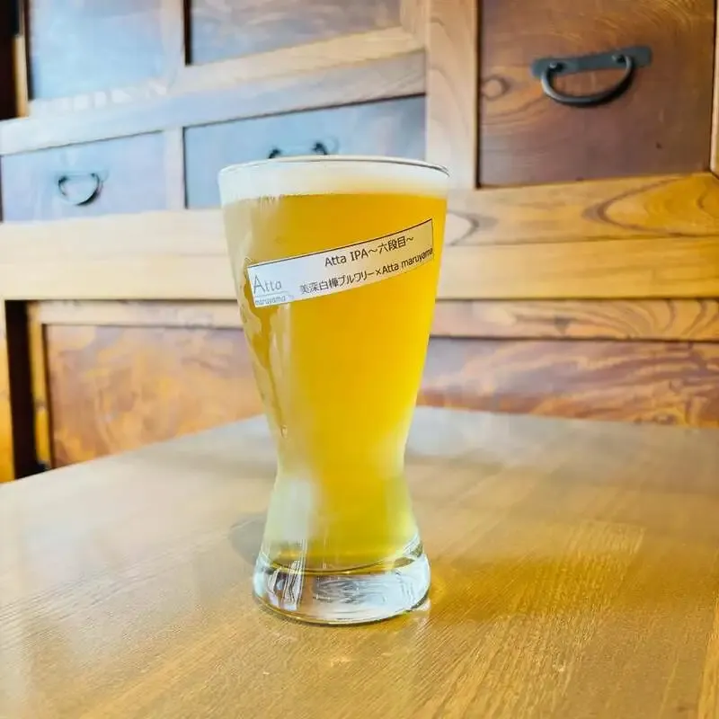 Atta maruyamaで6周年記念のAtta IPA開栓　美深白樺ブルワリー含む6種