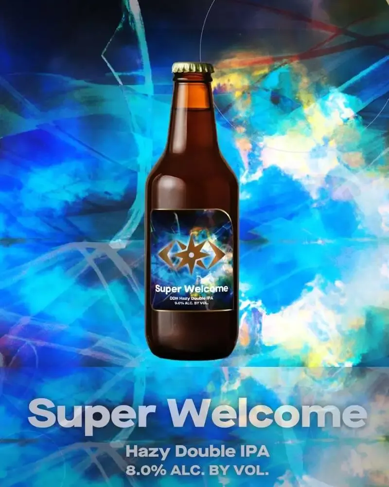グランドラインブリューイング、「Super Welcome」再始動　伝説のヘイジーを発売