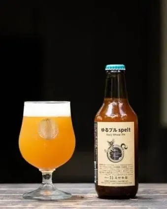 Beer House Hobbit、志賀高原ビール「ゆるブルspelt」開栓とスパイシーキーマカレー