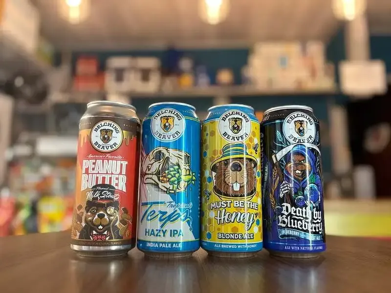 The Beer Shop Hirakata City receives four Belching Beaver beers