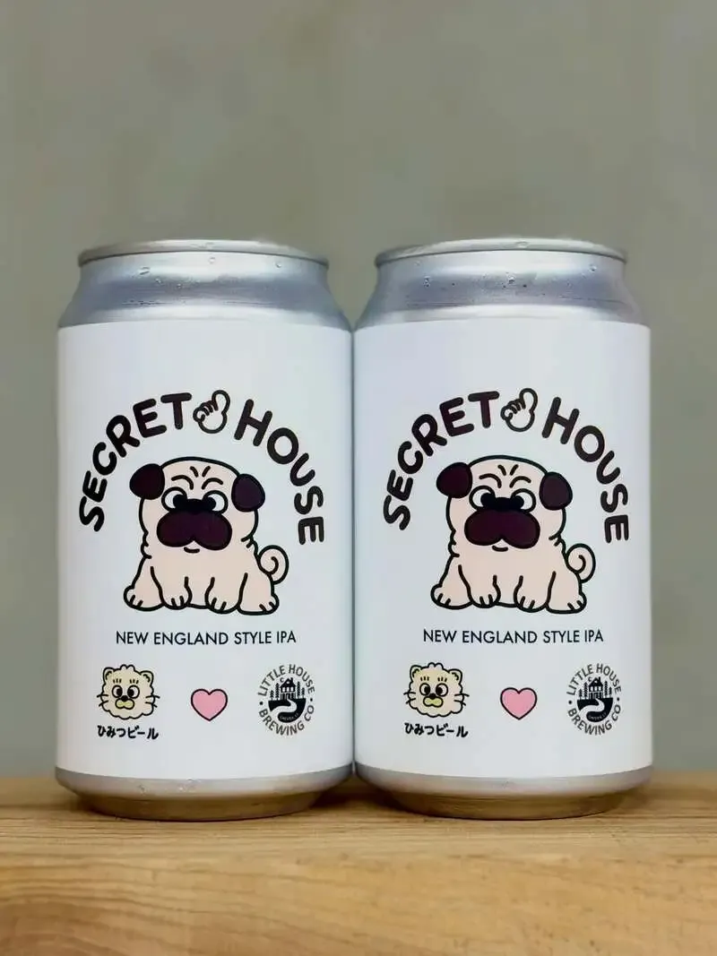 ひみつビール、米Little House Brewingと共作したIPA『SECRET HOUSE』を紹介