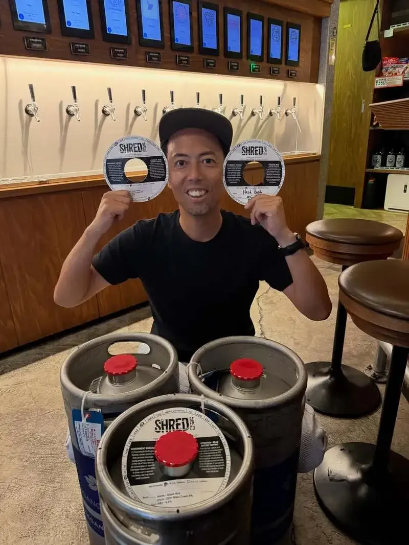 TAP＆TUMBLER恵比寿でShred Beer Companyの3種を提供、26日にチキンウィングナイト