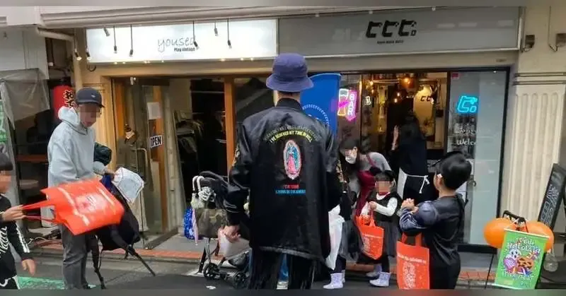 代官山のビアパブ「ビビビ。」がハロウィンの街を案内
