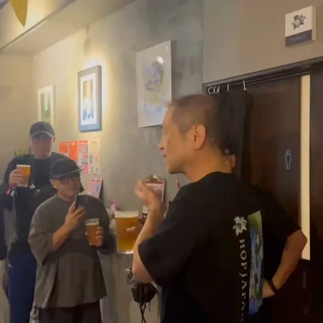 Hop Japan Beer Restaurant Koriyama taps anniversary beer BRAIN DANCE for day 2