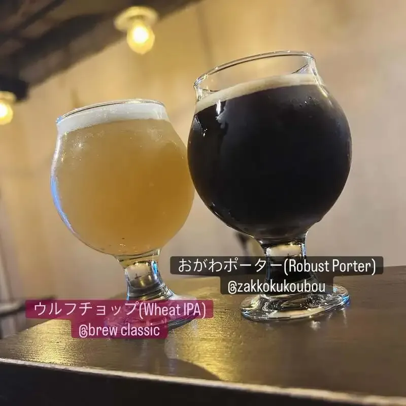 淡島倉庫、5/1(金)のタップリストでBrew Classicと麦雑穀工房を案内