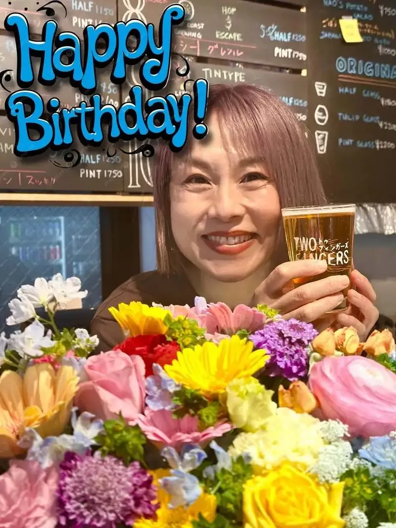 Two Fingersでナオ誕生日の限定IPA「I Don’t Care About The Name」