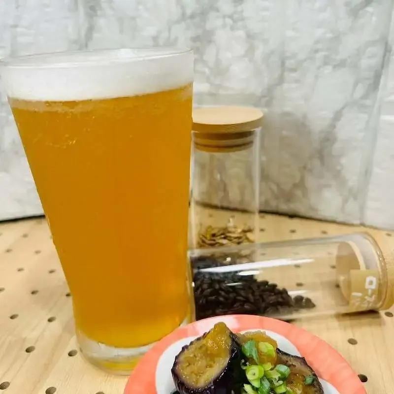 徳島駅地下のT.S.Brewery・焼鳥酒蔵よい鳥で阿波麦酒「新町川ペールエール」を提供