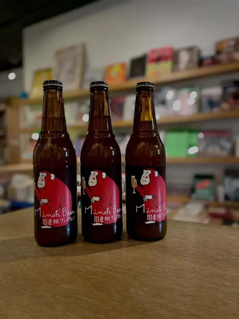 中野・Chillaxin' Book Shopで箕面ビール「桃ヴァイツェン」清水白桃Ver.が登場