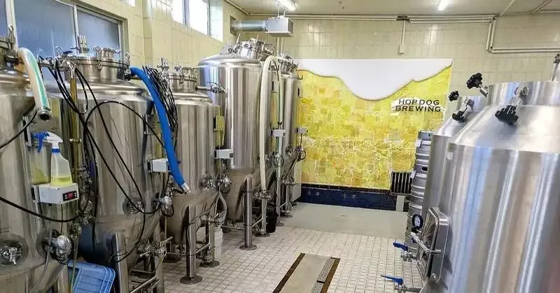 Bibibi. in Daikanyama features HOPDOG BREWING on tap