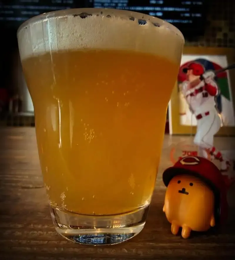 広島・クラフトビールバー mugiでNOVORU Brewing『穣 ミノル』開栓
