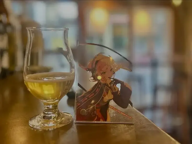 シトラバ中野店、GRANDLINE BREWINGのCrypto Beerを案内