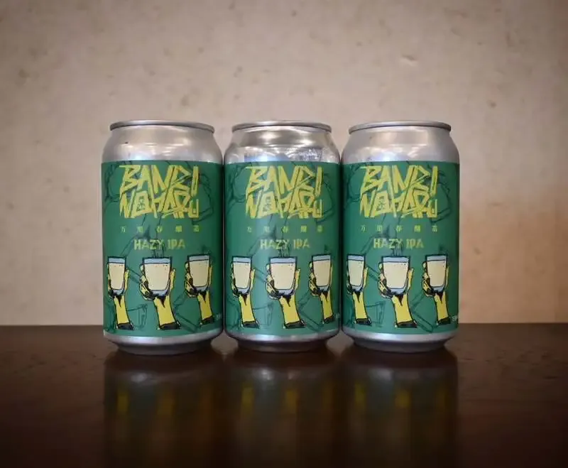 Manriharu Brewery Releases Popular Hazy IPA in Cans for Store and Online Sales