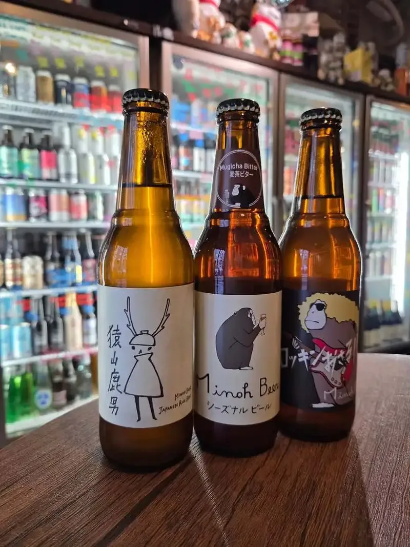 クラフトビールシザーズ秋葉原、箕面ビール3種を紹介　猿山鹿男も