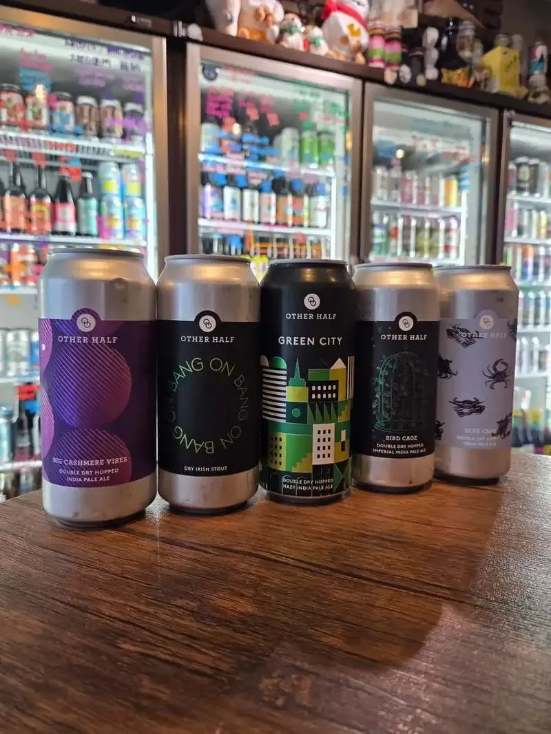 クラフトビールシザーズ秋葉原にOther Half 5種と国内コラボが入荷