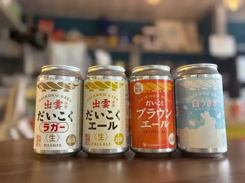 The Beer Shop Hirakata cityに島根・出雲の「出雲だいこくビール」4種が初入荷
