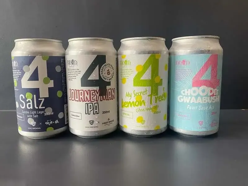 神戸・クラフトビールショップ トライアングルにDD4D BREWINGの缶4種が入荷