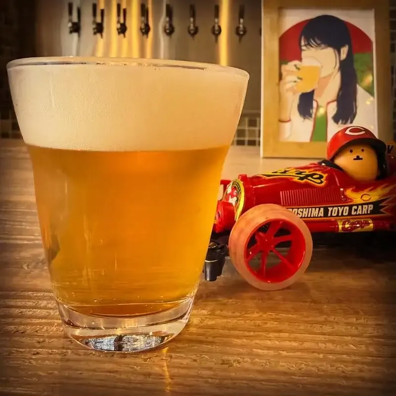 MARCA's "BELGIAN WHITE" Appears at Hiroshima Craft Beer Bar mugi