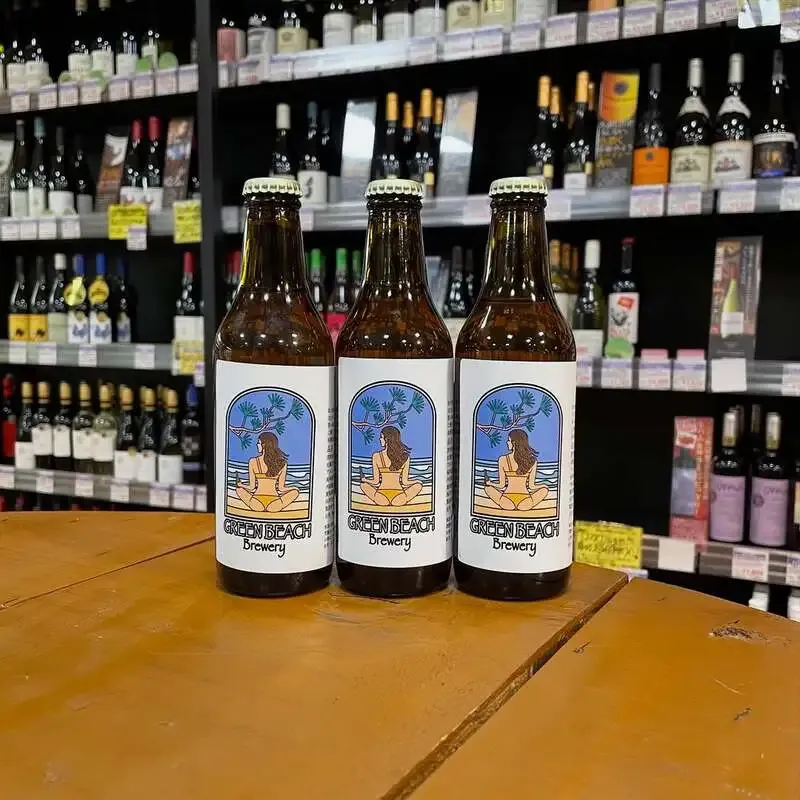 Mai-Mart Chigasaki Tokiwacho Store Receives Green Beach Brewery's 'NAMABO LAGER'