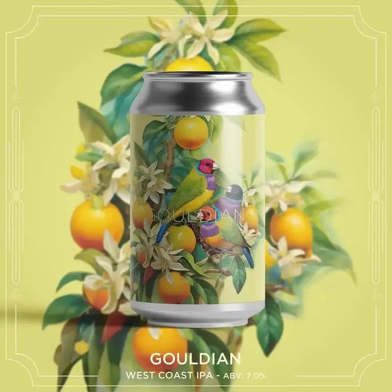 インクホーンブルーイング、Gouldianを発表 Citra主軸のWest Coast IPA