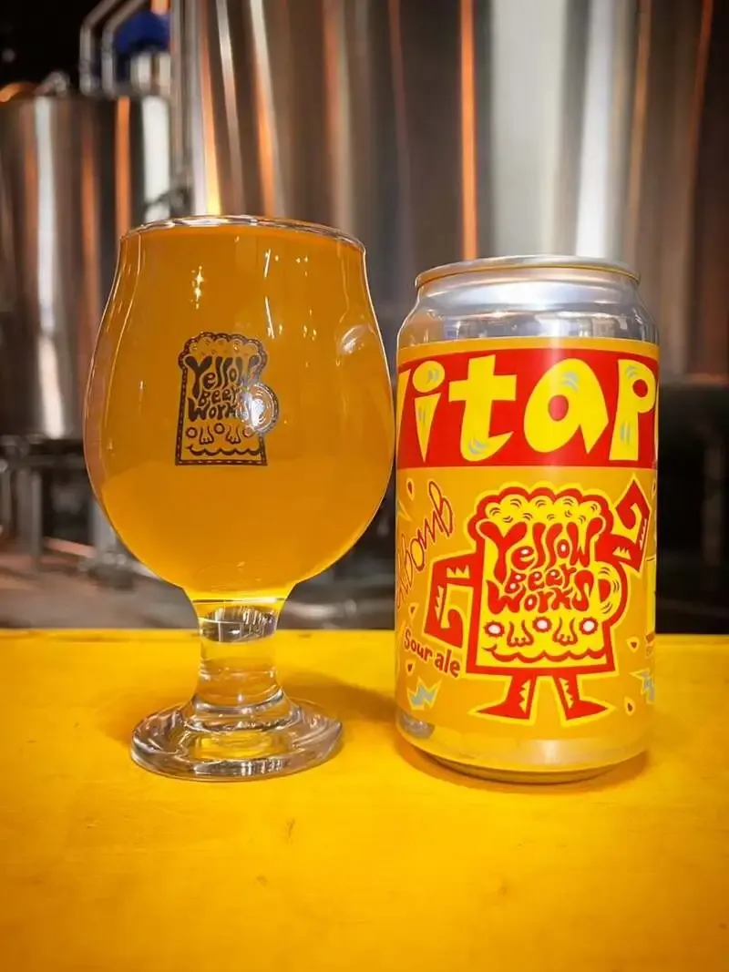 イエロービアーワークス大笹生醸造所、コラボ新作「VITAPO」を案内