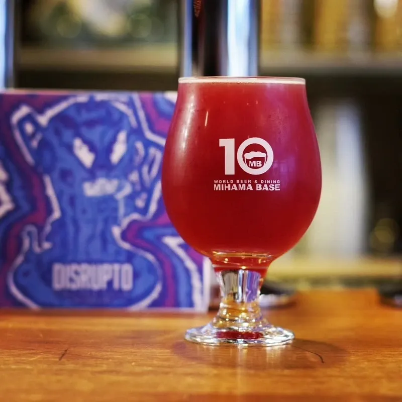 稲毛海岸のMIHAMA BASEでUnsung「DISRUPTO Fruited Sour」開栓