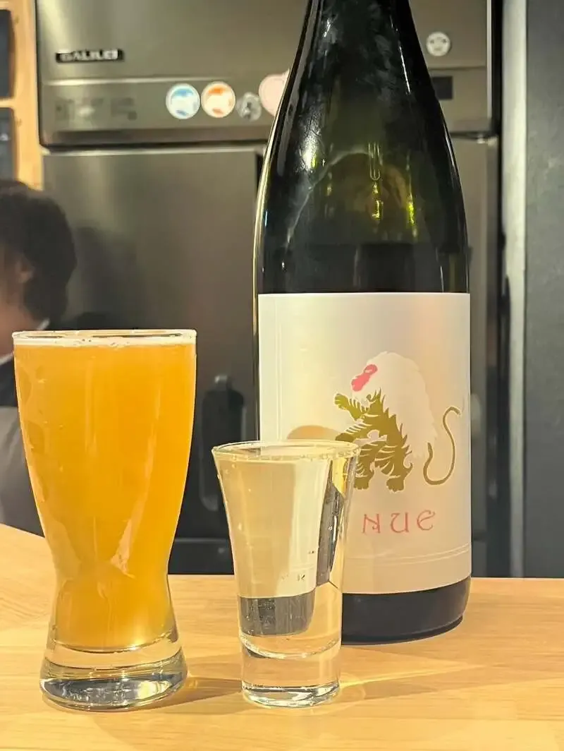 札幌・クノワでTWO RABBITSの「鵺 HOP JUICE IPA」開栓