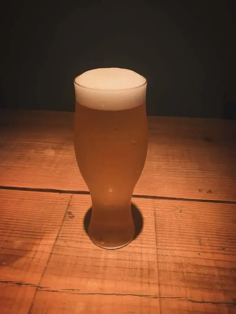 中崎町のLANDNNEURでザーツ419などドラフトビールを提供